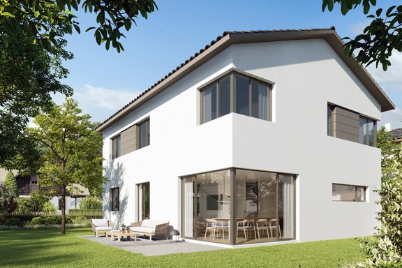 Visualisierung Garten Haus 3