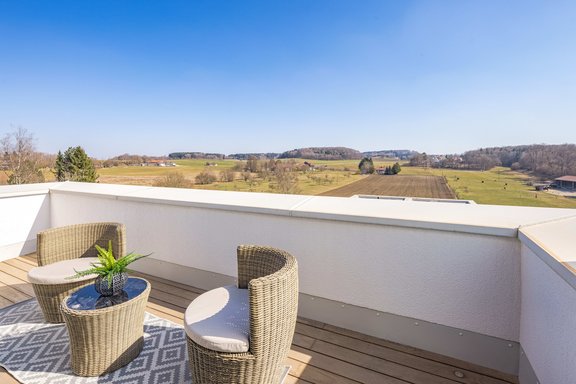 Landschaftsblick Obergeschoss