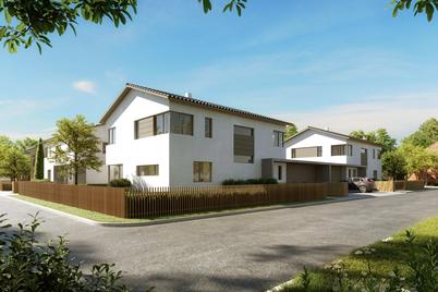 Neubau: Attraktives Einfamilienhaus mit zwei Hobbyräumen und Doppelgarage
