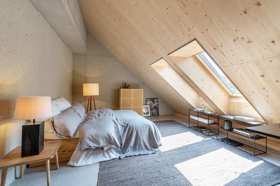 Zwei großzügige Schlafzimmer