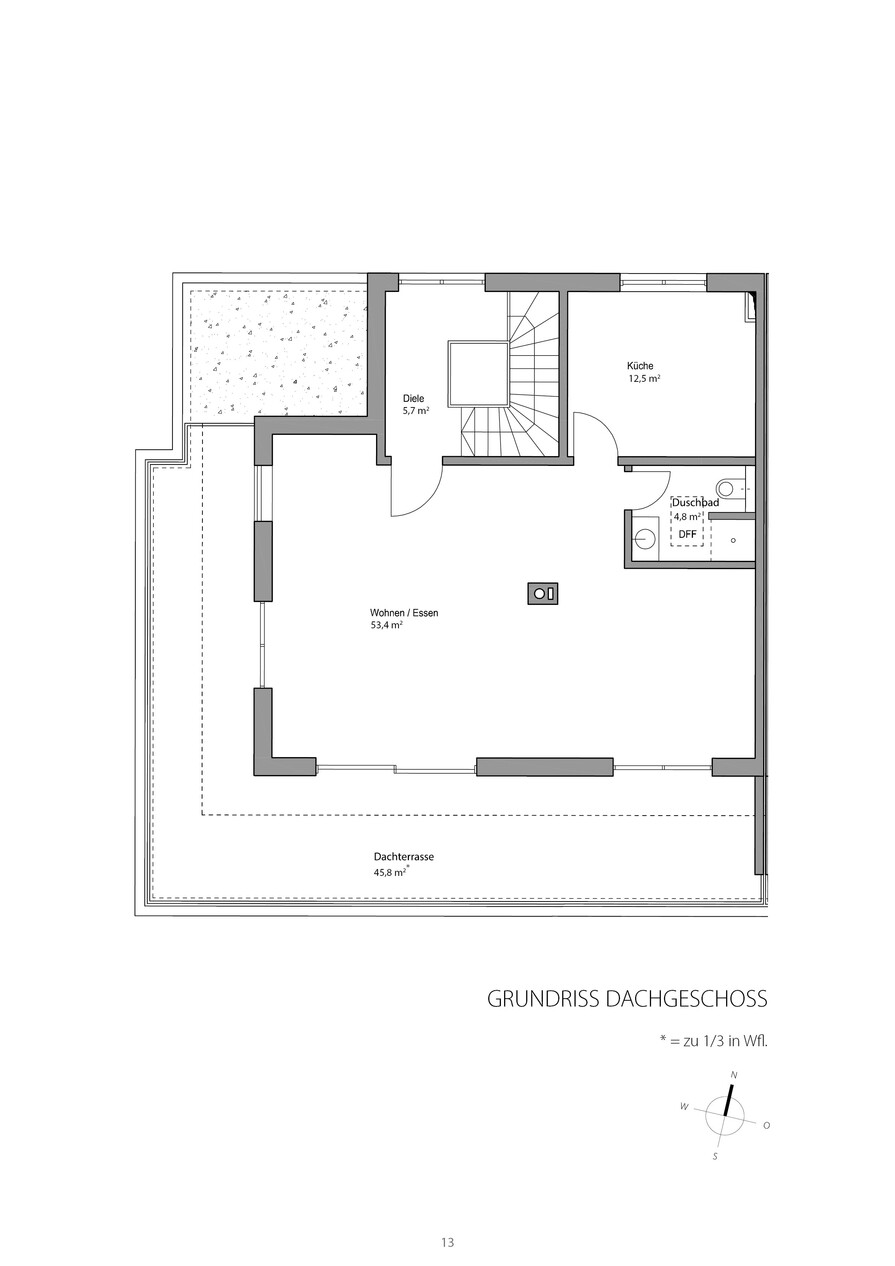 Grundriss Dachgeschoss