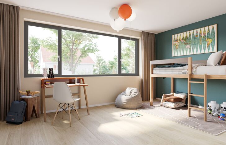 Sonniges Kinderzimmer