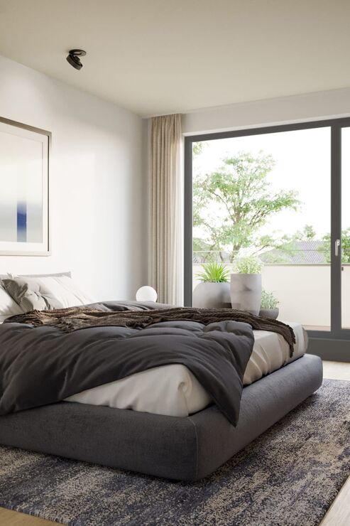 Helles Schlafzimmer