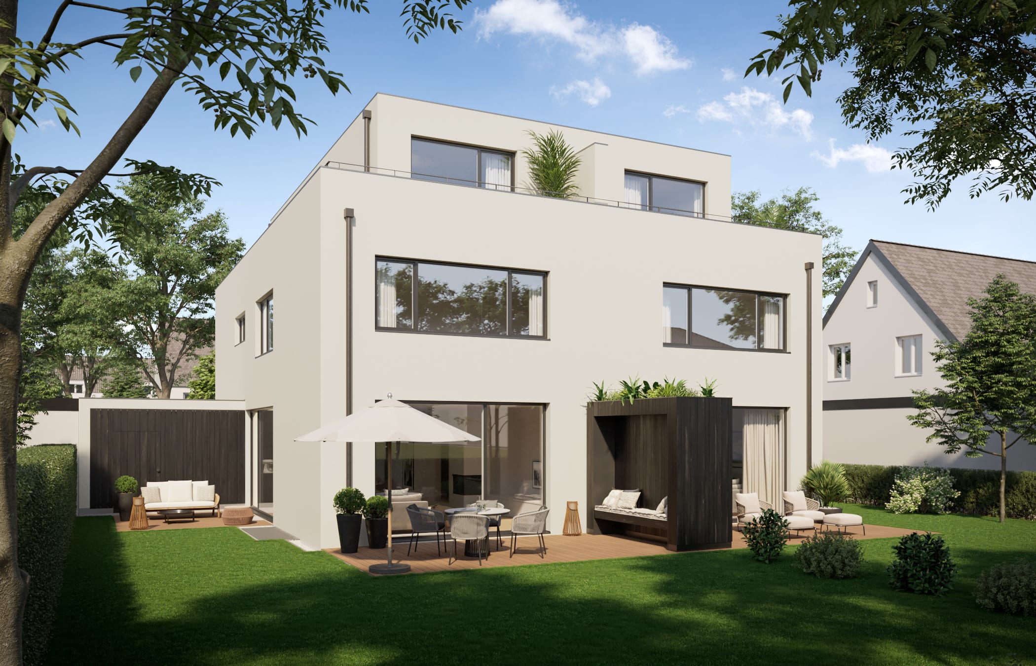 Neubau/Erstbezug Exklusive, top ausgestattete Haushälfte