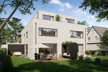 New construction/first occupancy: Exclusive, top equipped house half