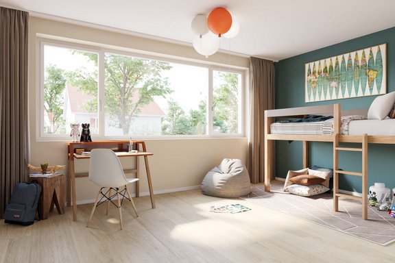 Sonniges Kinderzimmer