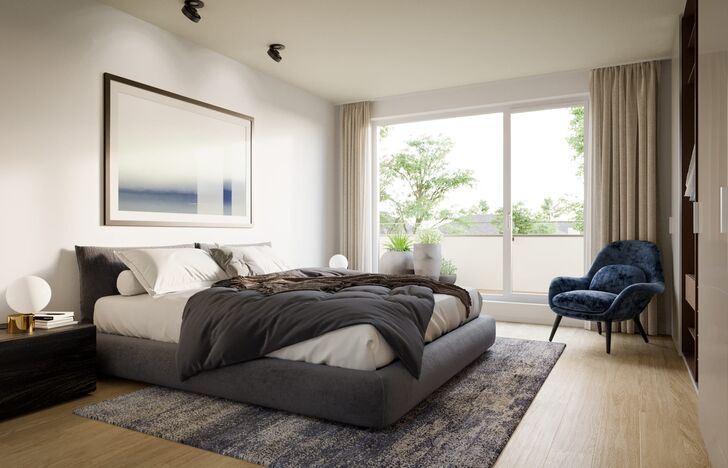 Helles Schlafzimmer