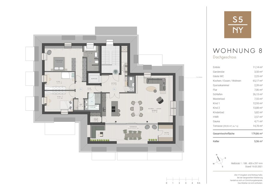 Dachgeschosswohnung 8