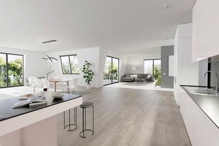 Neubau: Familienfreundliche 3-Zimmer-Wohnung mit zwei Balkonen