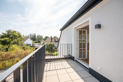 Sonnige Dachterrasse