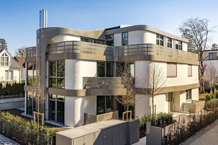 Neubau: Gartenwohnung mit 3 Zimmern und Office-/Gästebereich