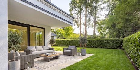 New Construction/First Occupancy: High-end 4-room garden-level apartment in an exclusive city villa