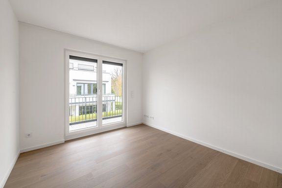Schlafzimmer mit Balkon
