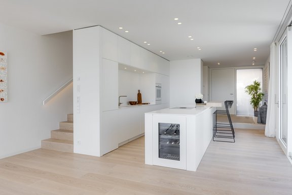 Hochklassige Schreinerküche