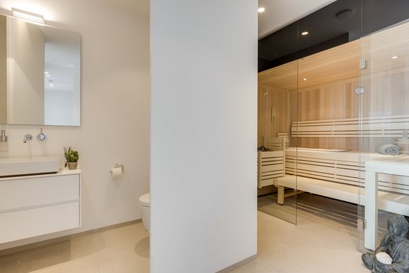 Sauna- und Relaxbereich