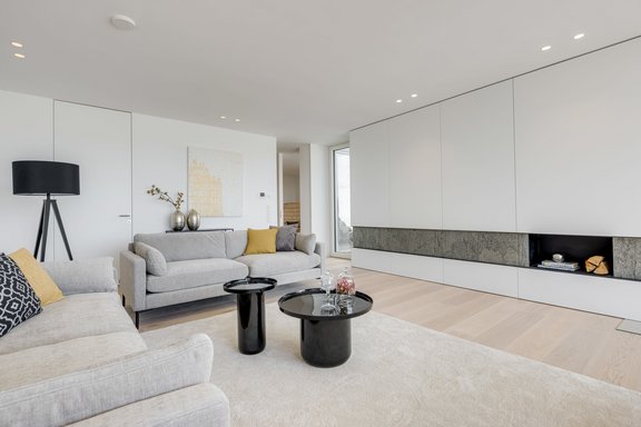 Repräsentativ Wohnen mit Kamin