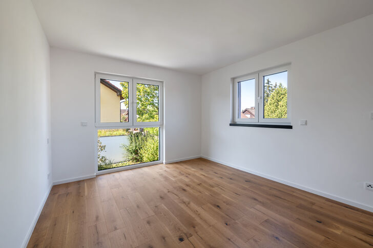 Ideal geschnittenes Schlafzimmer