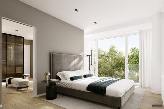 Penthouse Master Suite (Rendering)