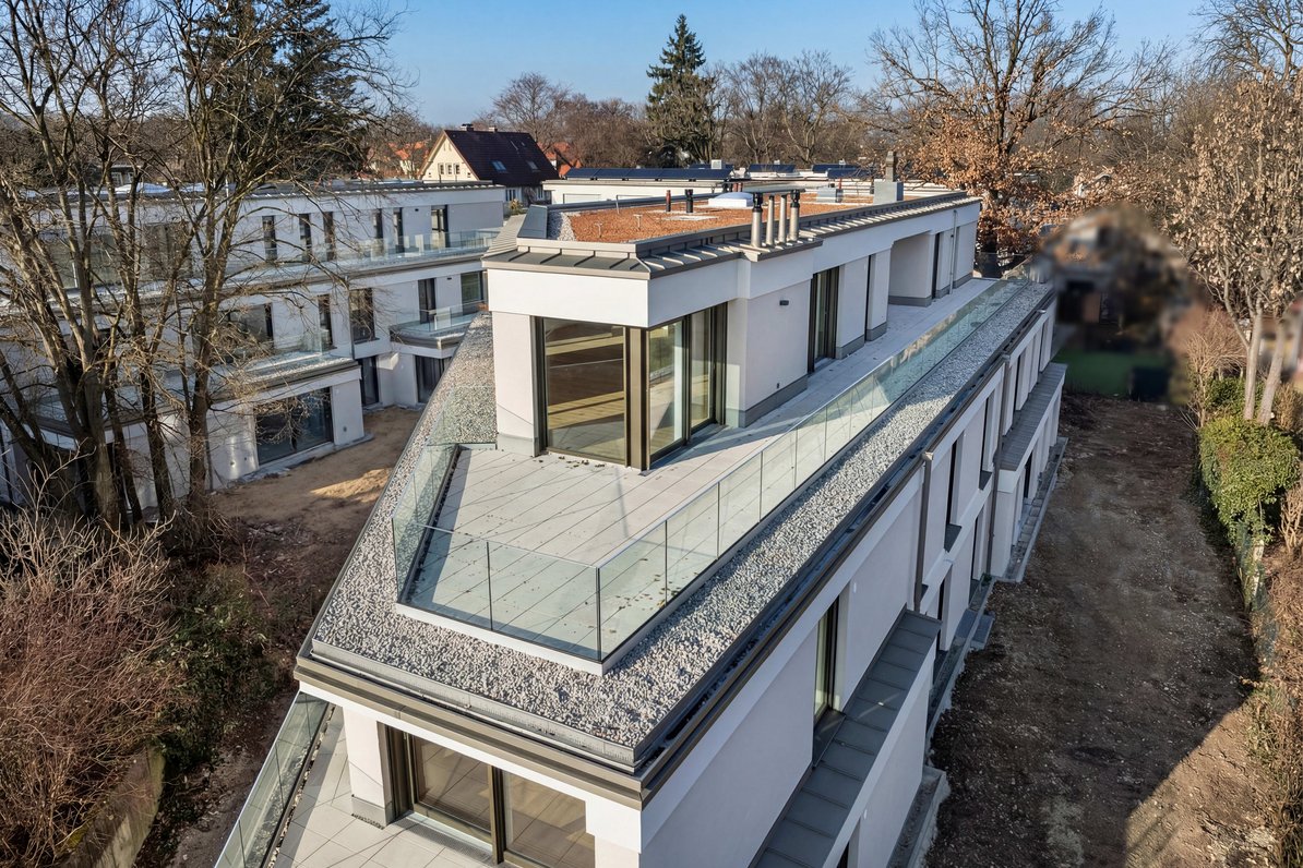 Großzügige Süd-West Dachterrasse