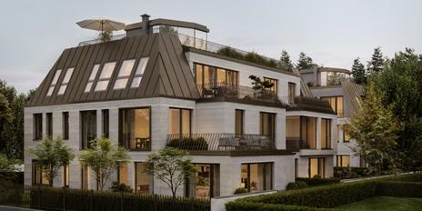 Neubau: Beeindruckende 3-Zimmer-Gartenwohnung mit großem Süd-West-Privatgarten und attraktivem Souterrain