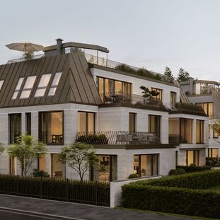 Anspruchsvoll geplante Architektur (Visualisierung)