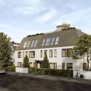 Elegante Villen-Architektur (Visualisierung)