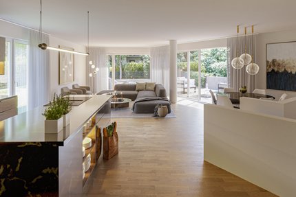 Exclusive garden apartment