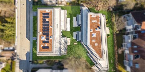 New build: Family dream: Ideally structured 4-room apartment with private garden