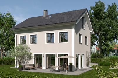 Neubau: Freistehendes Einfamilienhaus mit 5 Zimmern und sonnigem Südwestgarten in ruhiger Ortslage