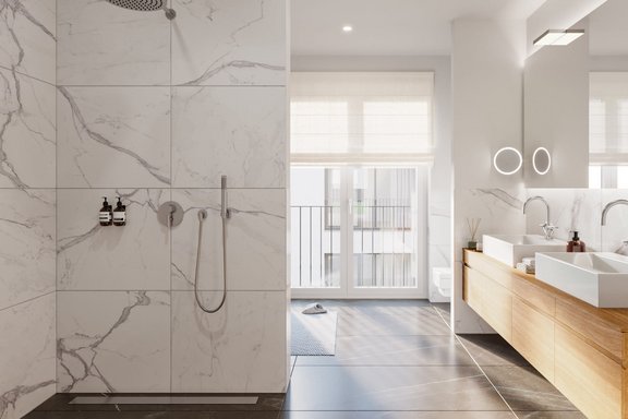 Badezimmer beispielhaft