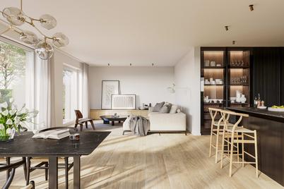 Neubau: Großzügige 3-Zimmer-Gartenwohnung mit Gästebereich