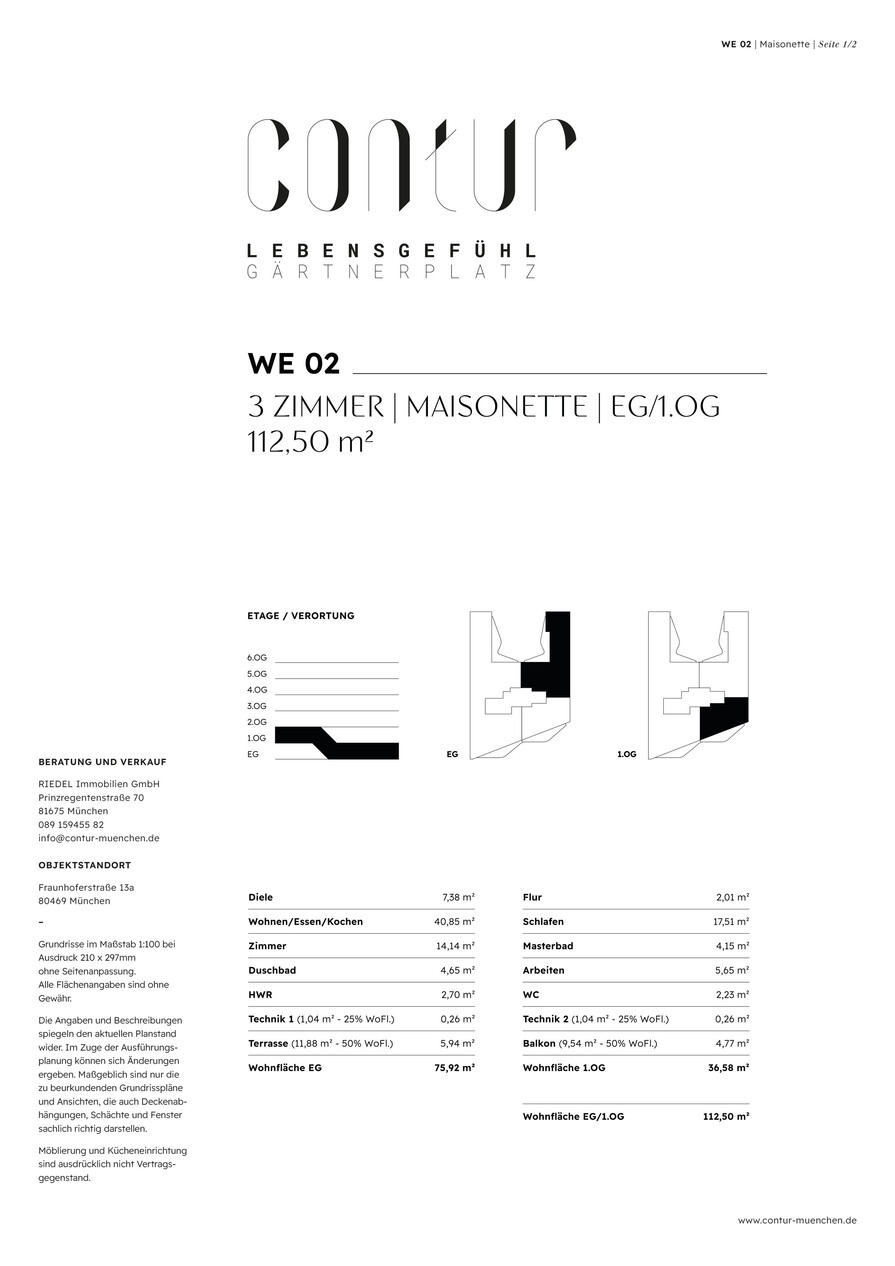 Erdgeschoss/1. Obergeschoss