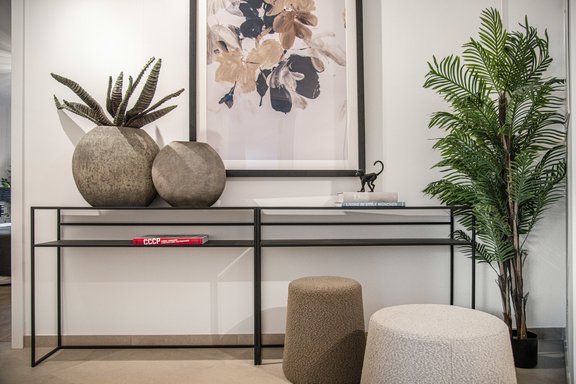 Stylish hallway with a modern design