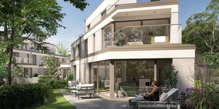 Neubau: Großzügige 4-Zimmer-Gartenwohnung mit Hobbyraum und privatem Haus-im-Haus-Gefühl