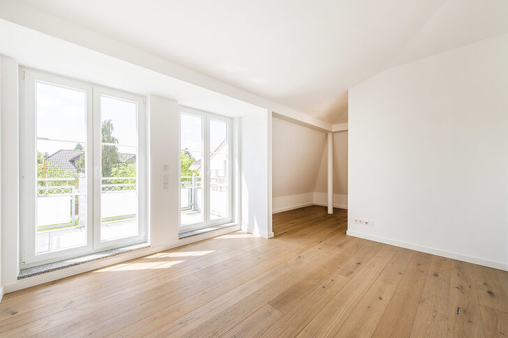 Helles Schlafzimmer -