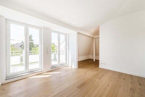 Helles Schlafzimmer -