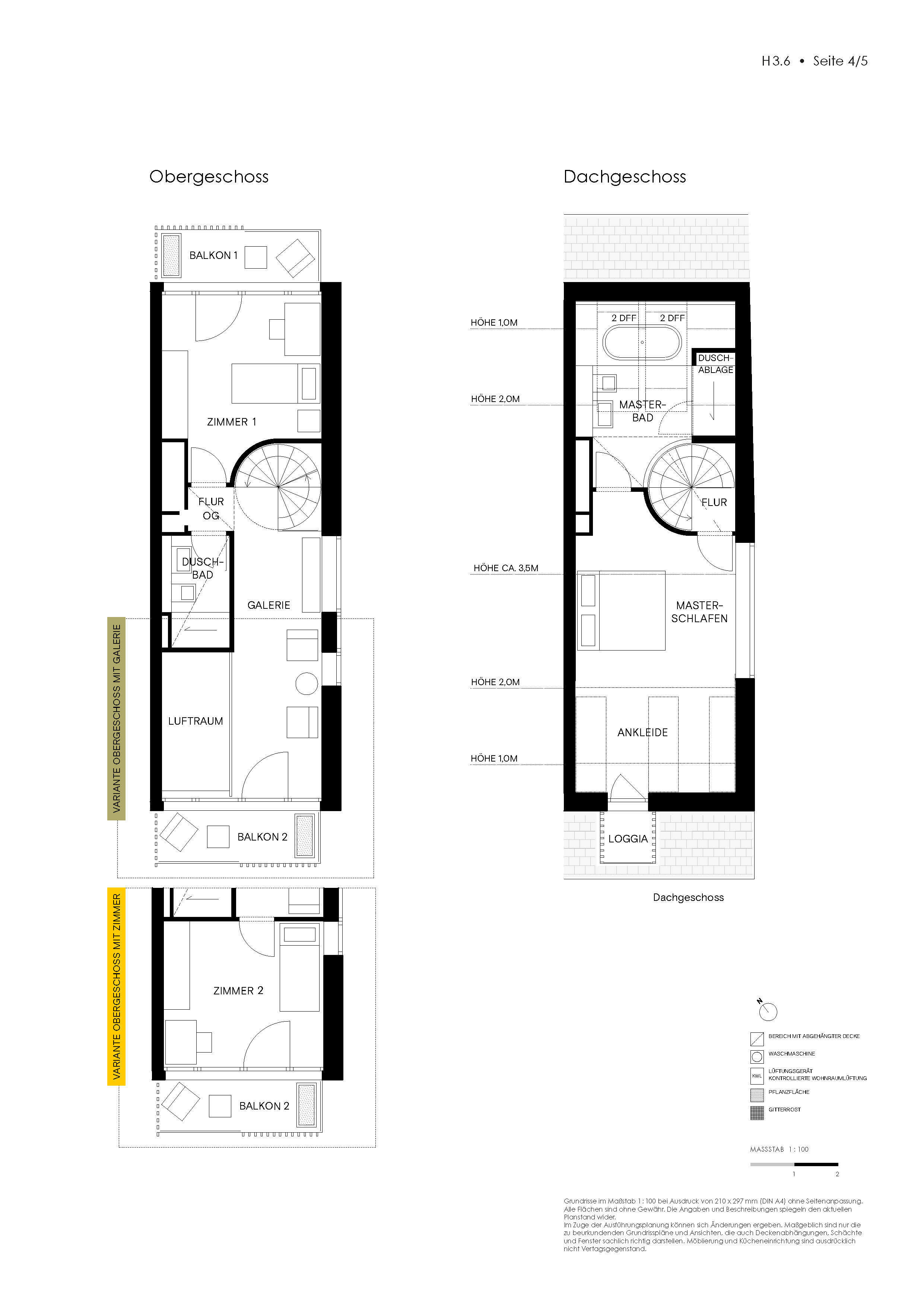 Upper floor/attic storey