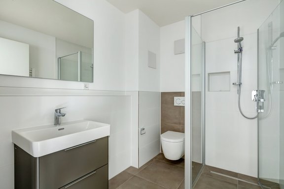 Komfortables Duschbad