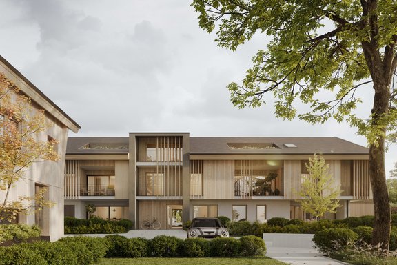 Hochwertiges Neubau-Ensemble (Visualisierung)