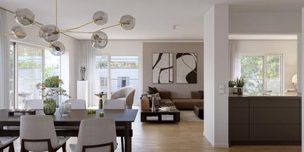 Neubau: Hochklassiges Penthouse mit Private Landing und atemberaubender Dachterrasse