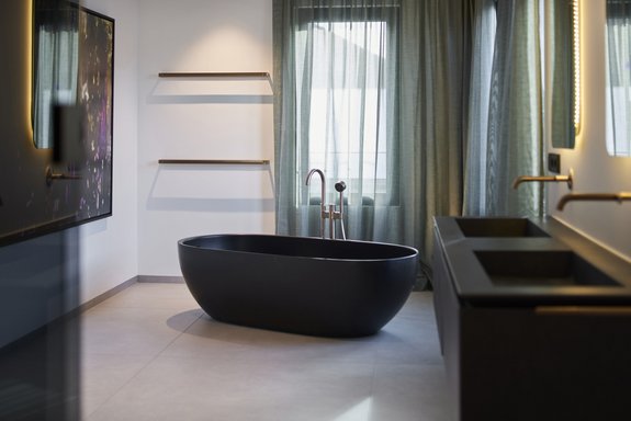Zeitlos elegantes Masterbad