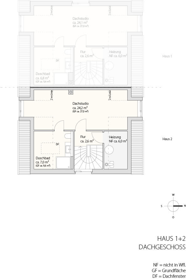 Grundriss DG Haus 2