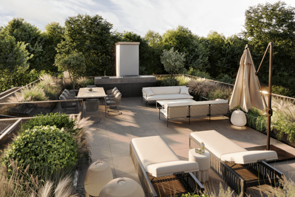Private Rooftop (Rendering)