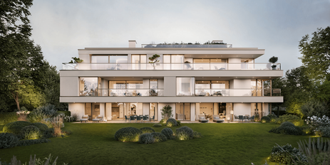 New Construction: Perfectly laid-out 3-room apartment with a west-facing loggia in a green setting