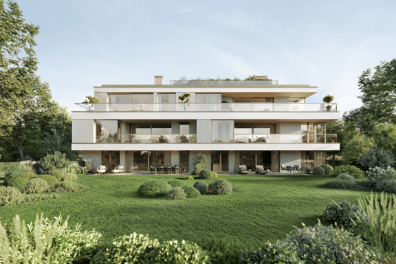 Spacious Private Gardens (Rendering)