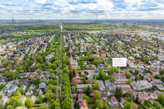 Blickrichtung Schlosspark