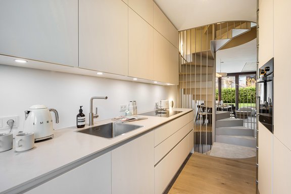 Modern fitted kitchen