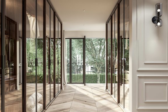 Luxuriöser Masterbereich