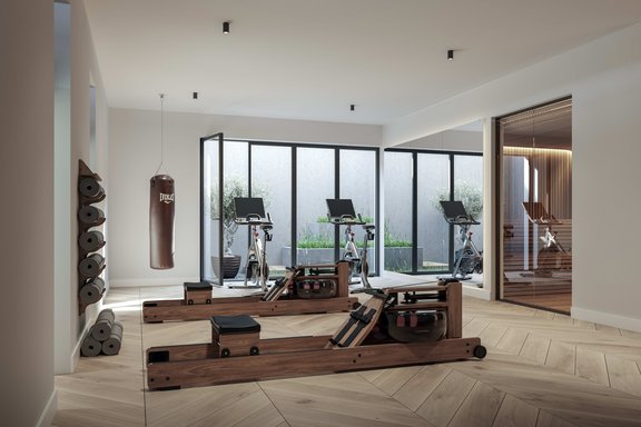 Helle Souterrain-Räume