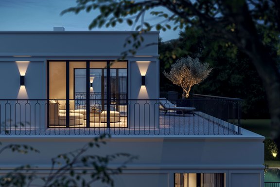 Penthouse-Etage mit Terrasse